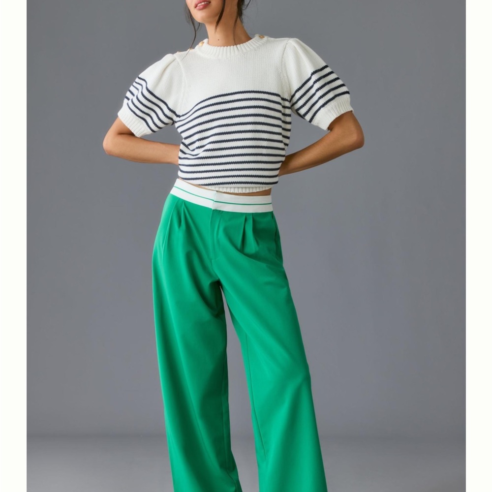 Anthropologie’s WAYF w/ Exposed Wasteband in Kelly Green